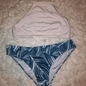 JCrew halter bikini set